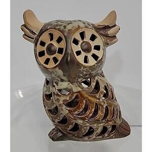 Ceramic‎ Owl High Fragrance Sachet Potpourri Bag Holder "Sandalwood" Scent